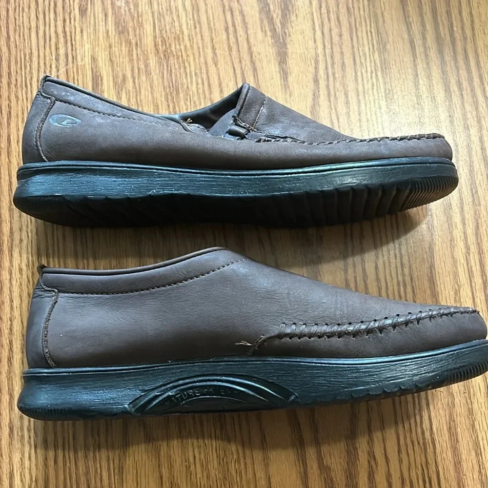 Dexter WalkMocs Comfort Leather Men’s Size 9 Dark Brown Made in USA